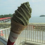 ベイランド - ずんだソフトクリーム