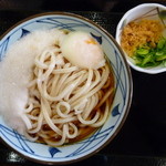 丸亀製麺 - とろ玉うどん（冷：大）