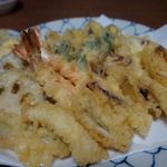 とっくり居酒屋 - 天ぷら盛り合わせ