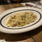 ア フェネステッラ - とうもろこしのリゾット。