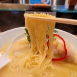 銀座 篝 - 麺リフト　特製鶏白湯soba