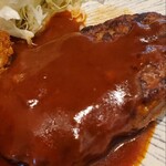とんかつ 洋食の店 ICHIBAN - ハンバーグもご飯が進む味やね！