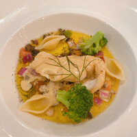 ブラッスリー ポール・ボキューズ 大丸東京 - 北海道産真鱈のポアレ　ヴィエルジュソース