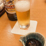Sobadokoro Nagaoka Kojimaya - 蕎麦味噌とキリン