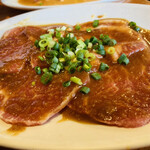 一番館 - 秩父は豚肉の味噌漬物有名。元々はイノシシだったよう。甘だれタイプ。