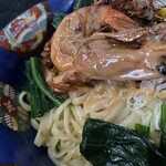 塩そば専門店 桑ばら - オマール出汁とエンジェルシュリンプ和えそば