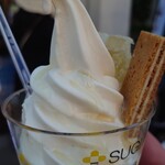 杉養蜂園 - ソフトクリームはお上品なあっさり系