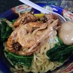 塩そば専門店 桑ばら - オマール出汁とエンジェルシュリンプ和えそば