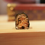鮨 尚充 - 鮟肝すいかの奈良漬け巻き