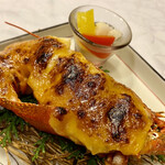 料亭旅館 竹千代 - 大海老って言うか伊勢海老やね。