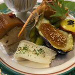 料亭旅館 竹千代 - 茄子の田楽が好物なんです。