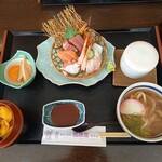 Fukurokuju - 刺身定食うどん付き