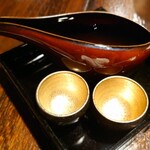 草菴 - 1日目夕食:お酒(十旭日 生酛純米改良雄町 旭日酒造(出雲))