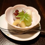 草菴 - 2日目夕食:デザート