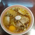 中華そば えもと - 月見中華そば