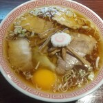 中華そば えもと - 月見中華そば