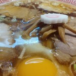 中華そば えもと - 月見中華そばアップ