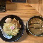 銀座 朧月 - 特製つけ麺 並(200g)[1,150円]1