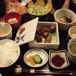 Gyarari Arita - サイコロステーキ定食