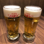 Yakiniku Nabeshima - 生ビール