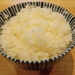 だし麺屋 ナミノアヤ 府中店 - ご飯