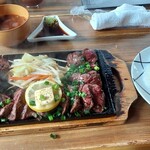 55steak - サーロインステーキ　300g　ライス