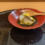 天麩羅 季節料理 きょう悦 - 太刀魚の焚き物