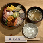 Konishi Zushi - ウニイクラ入り特製
                        海鮮チラシ♬
                        2750円
