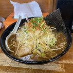 拉麺 しな竹 - 味噌ラーメン、辛ネギ増し！