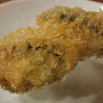 大阪串かつ てん家わん屋 - 【100円串】「椎茸」：コクと香り♪コリっと言いそうな充実した食感！