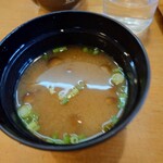 新寿し - ナメコの味噌汁
