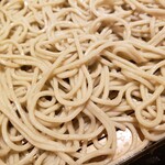 江戸蕎麥やぶそば そごう広島店 - ほんのり緑色