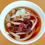 道の駅 富士吉田 軽食コーナー  - 肉うどん