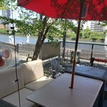 魚とワインとイタリアン リバーカフェ - 素敵な眺め