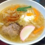 Kominka Mendokoro Katsura - 塩玉ラーメン730円