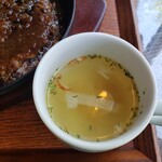 魚とワインとイタリアン リバーカフェ - スープ