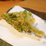 石臼挽き手打 蕎楽亭 - インゲン