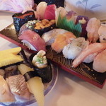 かねとも寿し - 最特上寿司（2000円）