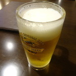 タイ料理バンセーン - 「生ビール」（580円）