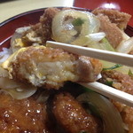 福栄食堂 - カツ10切れぐらい