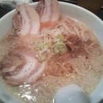 風っ子 - 醤油ラーメン￥７００  ＋とろとろチャーシュー（特典サービス・通常￥１５０）