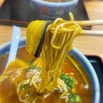 Takifuku - 麺は極細ストレート
                        至極のあんが絡みまくり