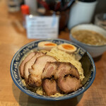 めん処 樹 - さっぱり特製醤油つけ麺¥1250  麺大盛り（無料）