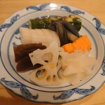 割烹 勘べえ - 自家製お漬物
