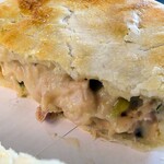 Crikey Cafe - Chicken, Leek & Mushroom Pie