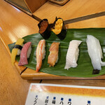 Sushi Dokoro Chiba - ｵｰﾀﾞｰ特上 イクラ ウニ 数の子 トロ ズワイ 赤貝 縁側 イカ 