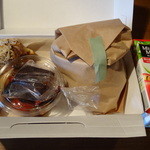 KITCHEN TSUNAGU - ハンバーガーのランチボックスの中身