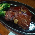 味どころ　ふくえ - 五島牛のステーキ