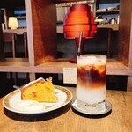 NELD COFFEE CLUB - パウンドケーキ / アイスカフェオレ