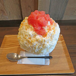 氷屋ぴぃす - かんきつレアチーズ